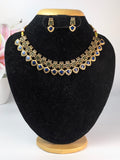 Kerala Style Palaka Necklace-Blue