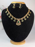 Traditional Kerala Palakka and Nagapadam Fusion Necklace