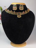 Palaka with Floral Choker