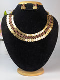 Kemp Stone Layer Coin Necklace