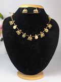 Elephant Coin Design Choker