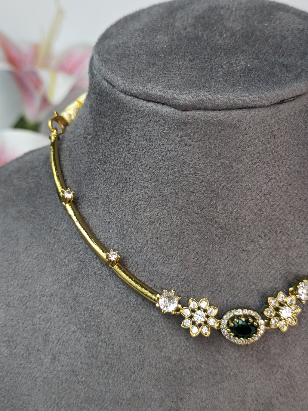 Emerald AD Hasli Necklace