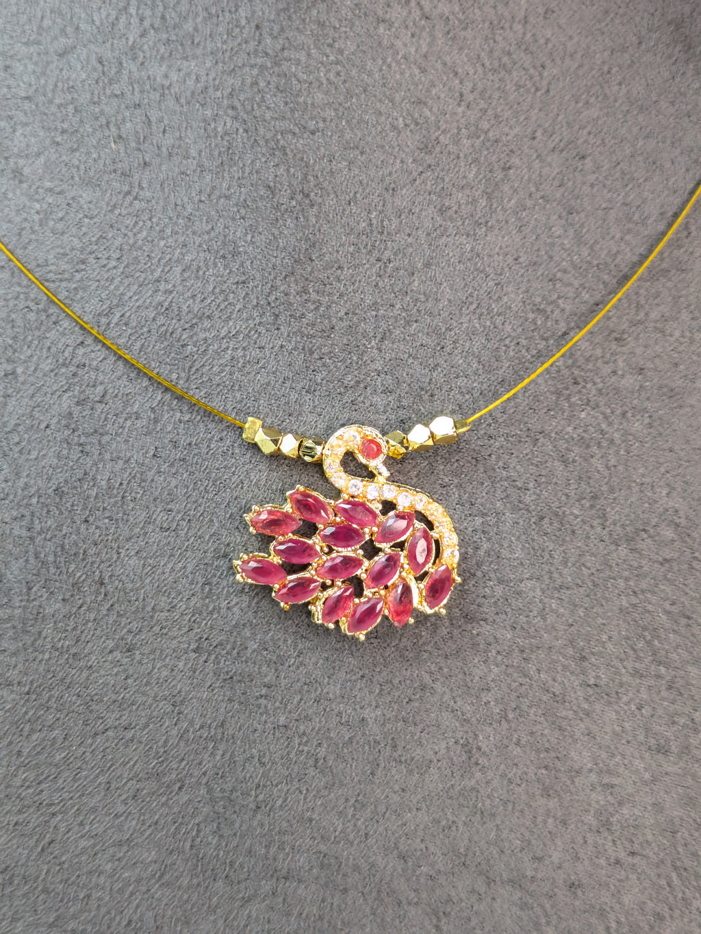 Pink Duck Invisible Chain