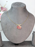 Pink Duck Invisible Chain