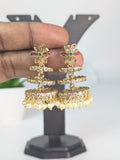 Floral Dancing Jhumka